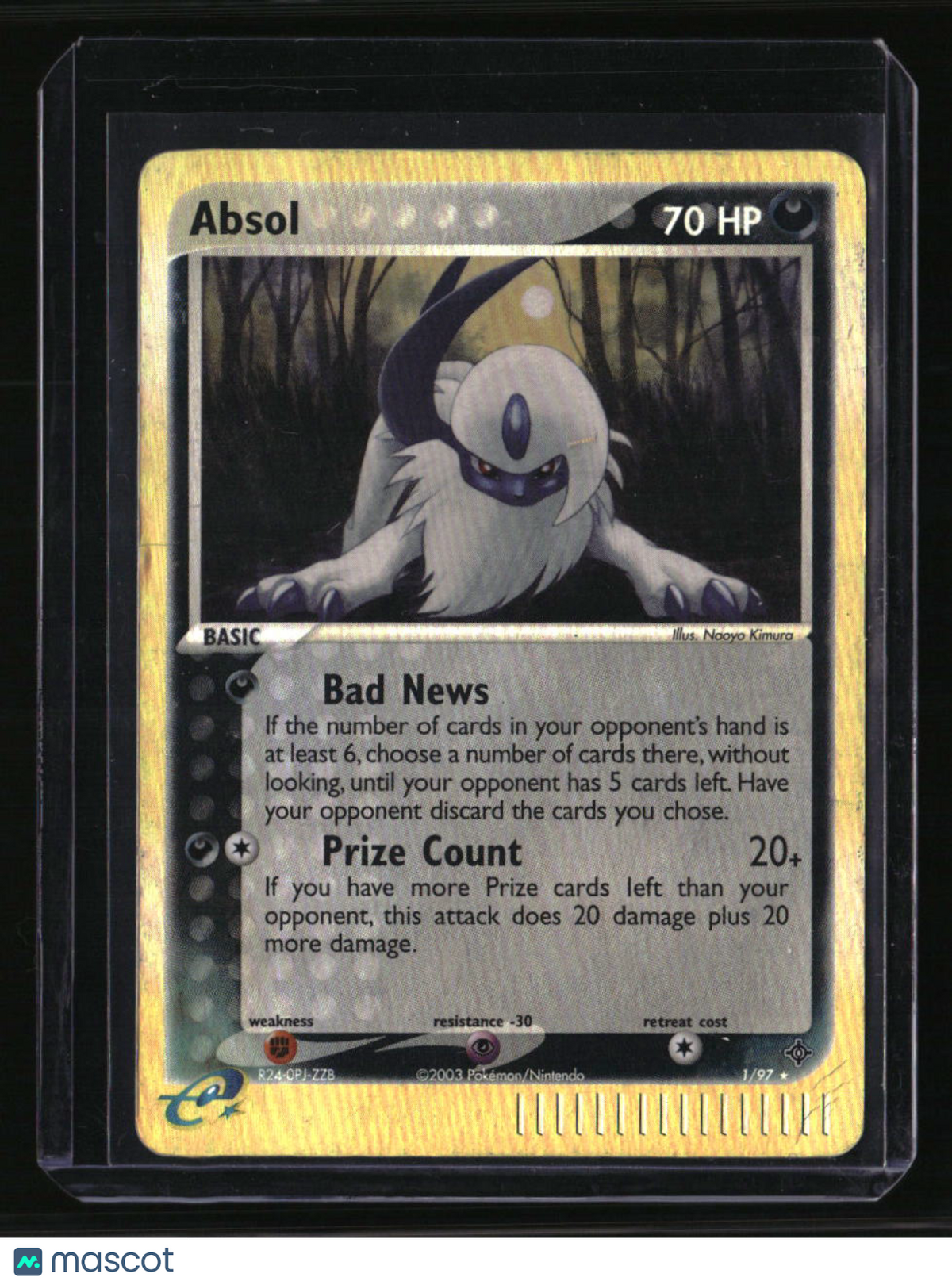 Dragon Absol Reverse Holo