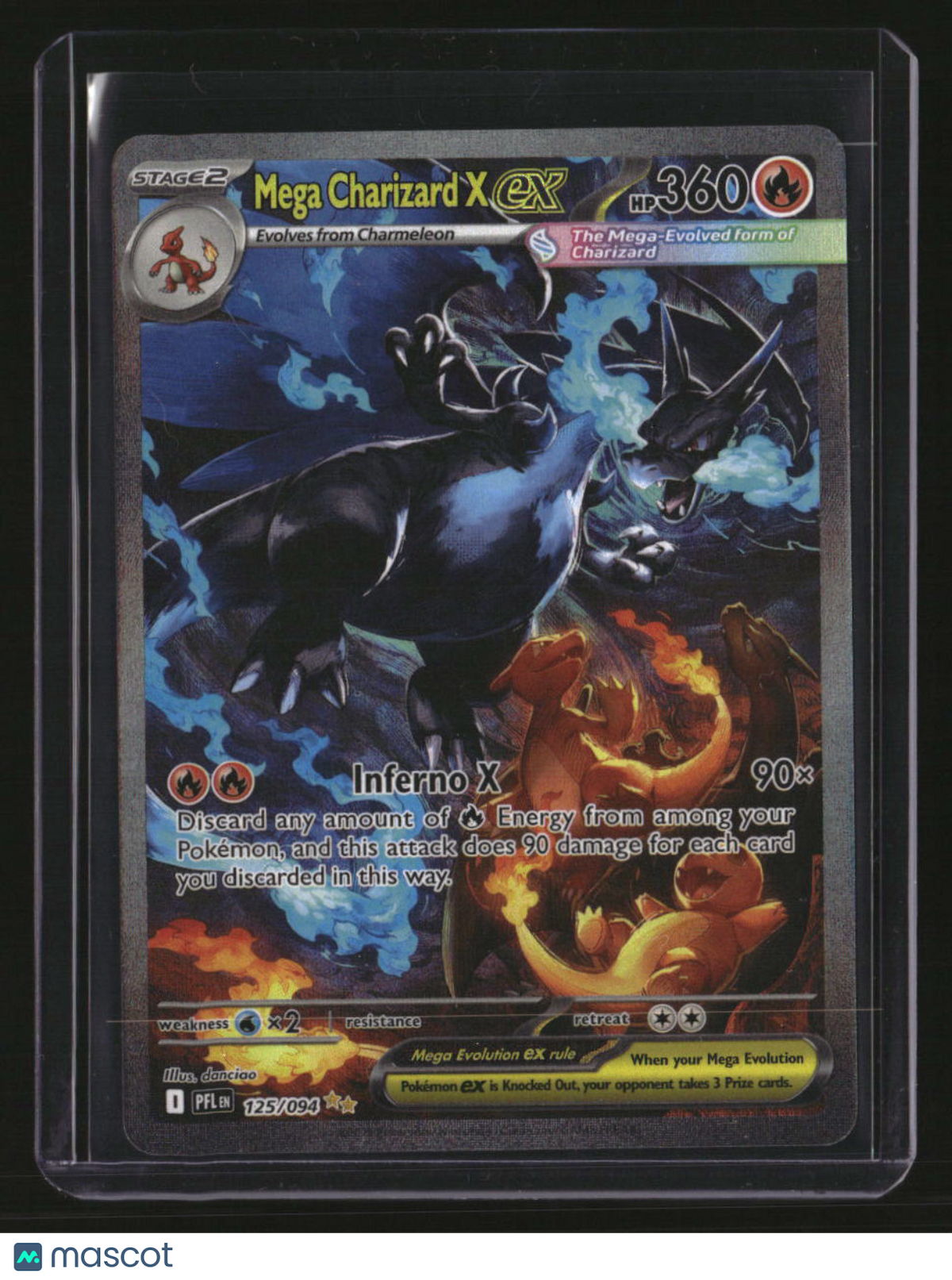 ME02: Phantasmal Flames Mega Charizard X ex