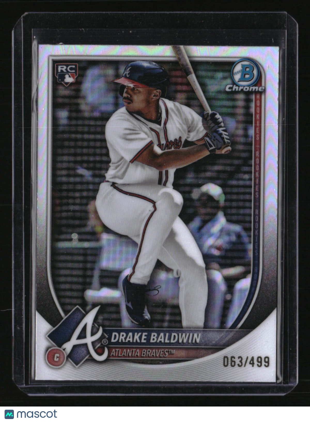 2025 Bowman Chrome Drake Baldwin Refractor #/499
