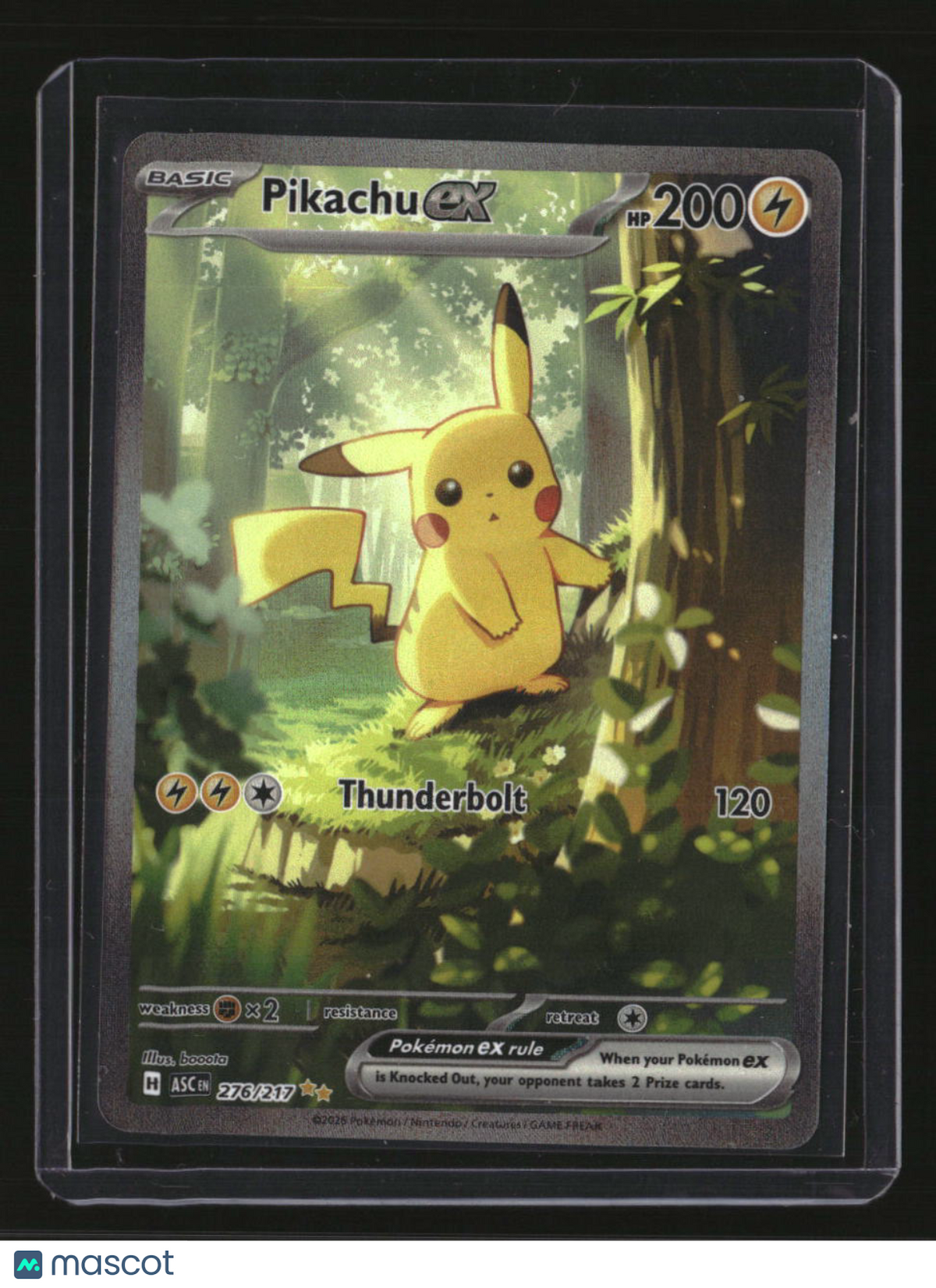 ME: Ascended Heroes Pikachu ex