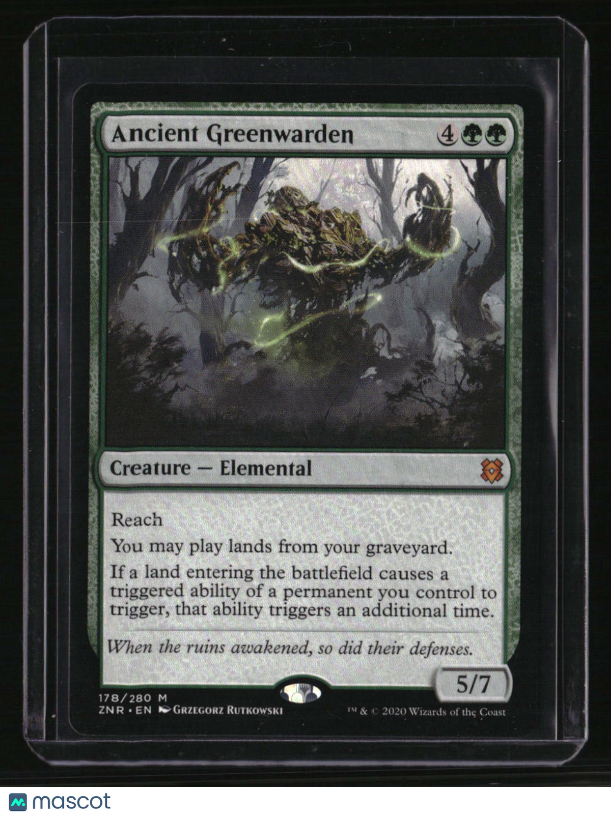 Zendikar Rising Ancient Greenwarden