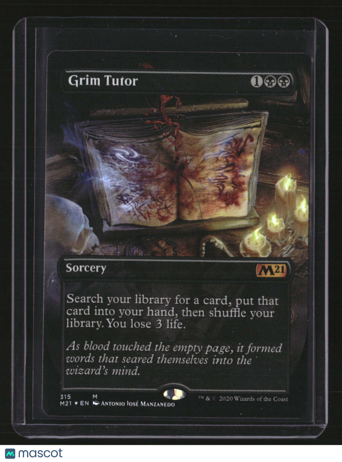 Core Set 2021 Grim Tutor (Alternate Art) Foil