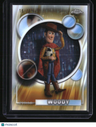 2026 Topps Chrome Disney Woody When You Wish Upon A Star Refractor BOOKEND 15/15