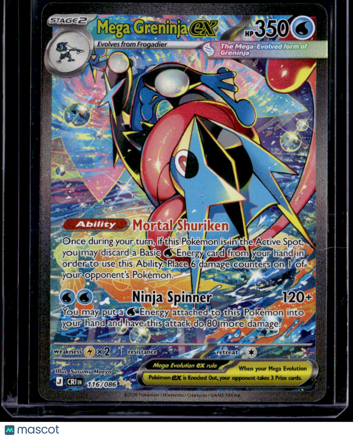 ME04: Chaos Rising Mega Greninja ex