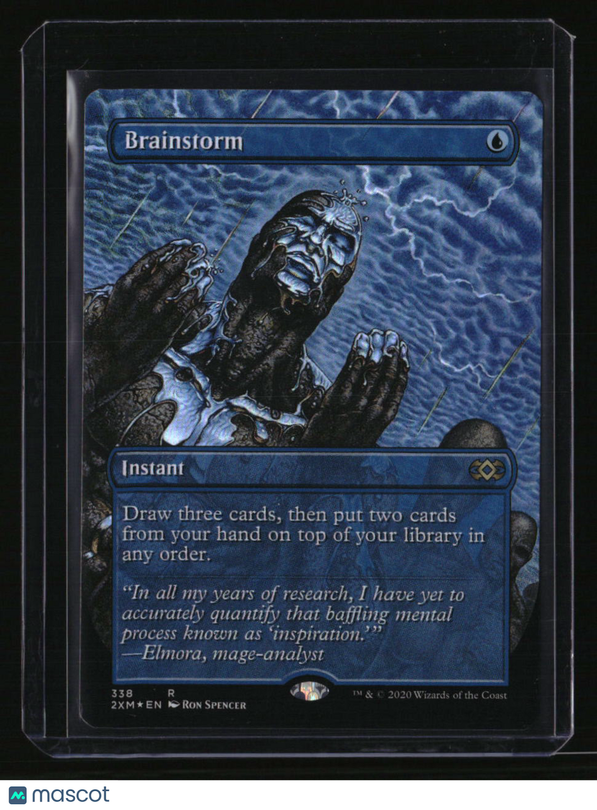 Double Masters Brainstorm (Borderless) Foil
