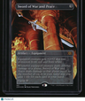 Double Masters Sword of War and Peace (Borderless) Foil