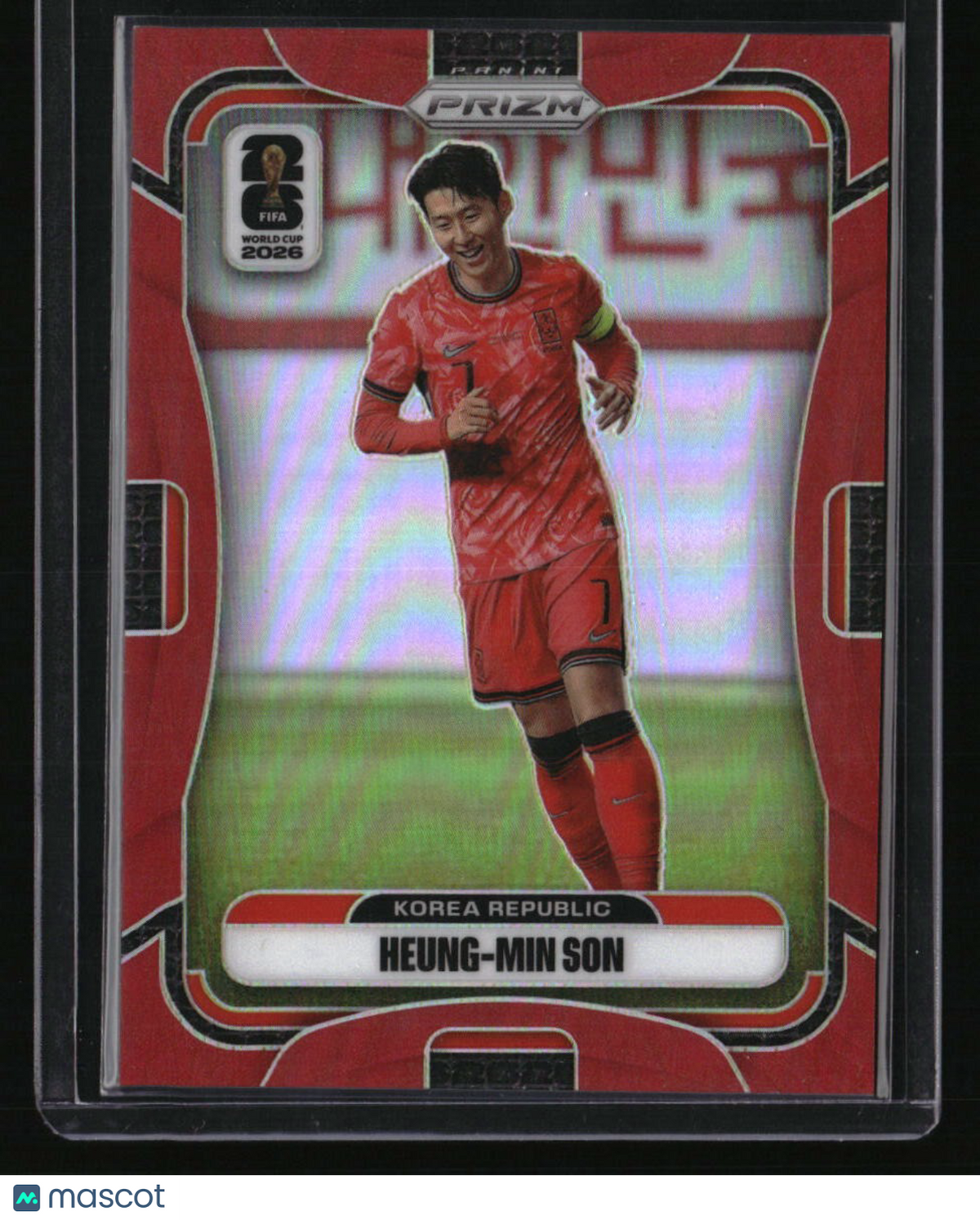 2026 Panini Prizm FIFA World Cup Heung-Min Son Red Prizm #/50