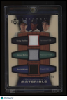 2005 Upper Deck Trilogy Nettles / Beltre / Wright Generations of Materials #/50