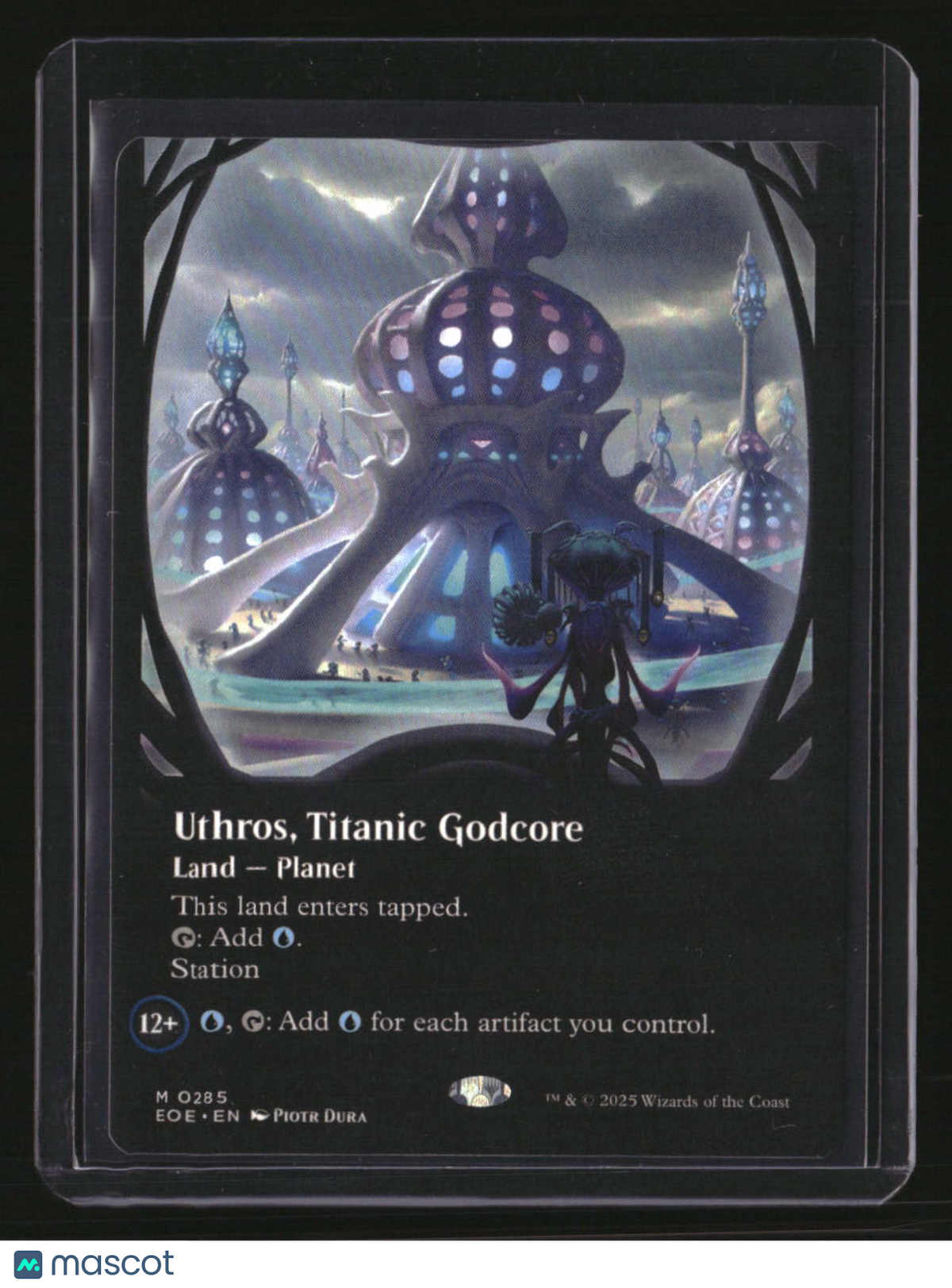 Edge of Eternities Uthros, Titanic Godcore (Borderless)