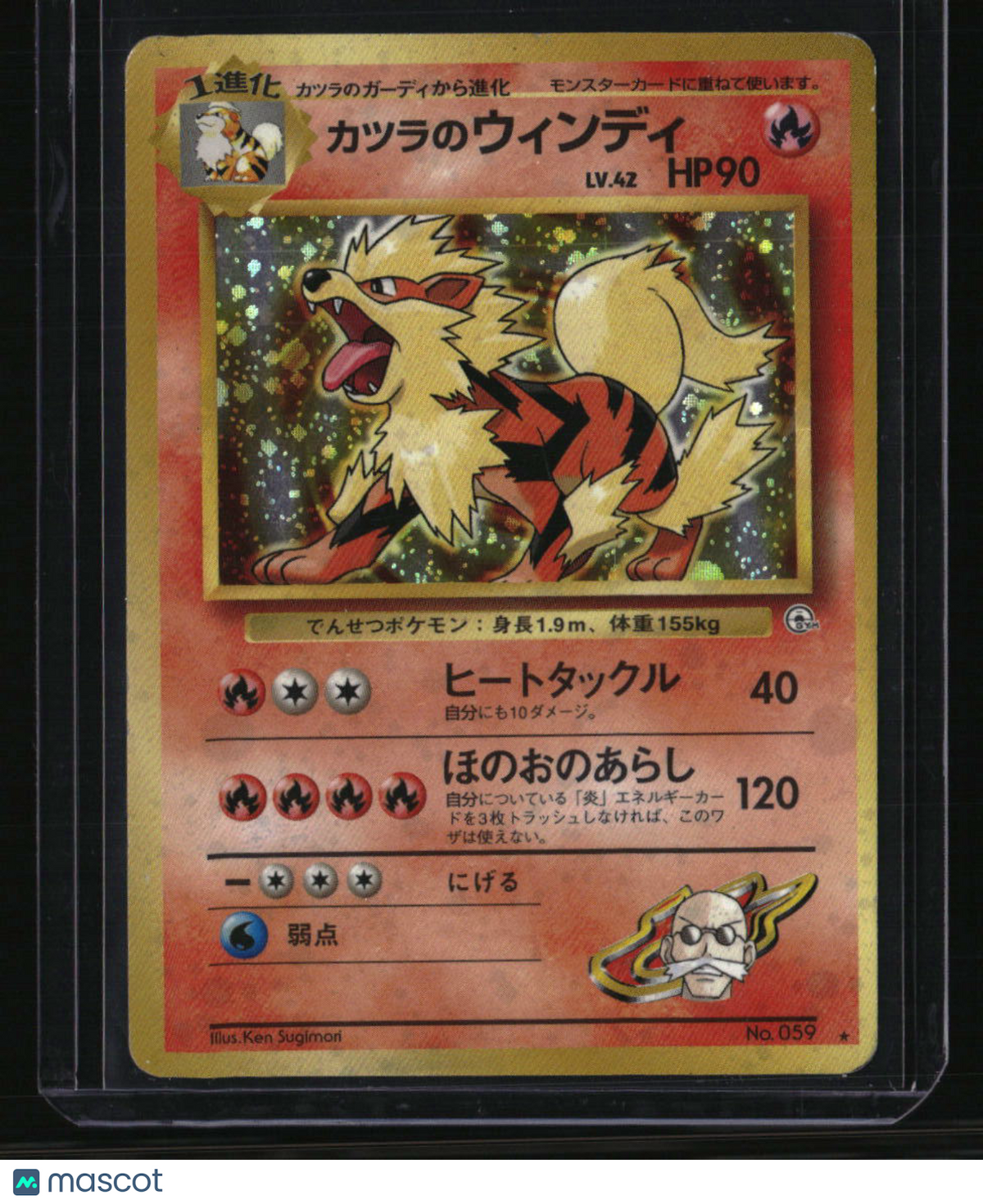 Challenge from the Darkness Blaine's Arcanine