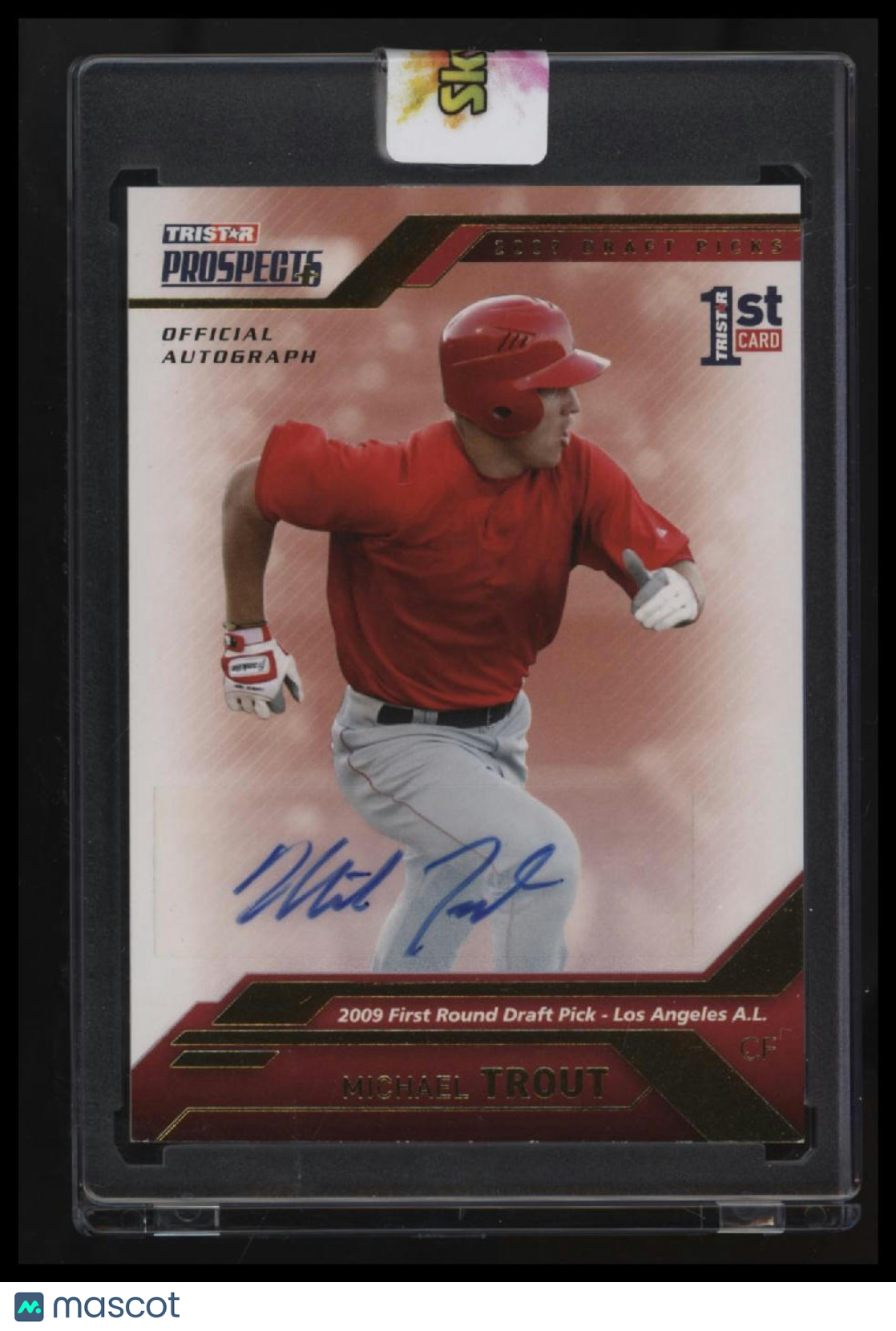 2009 TriStar Prospects Plus Michael Trout Auto #/50