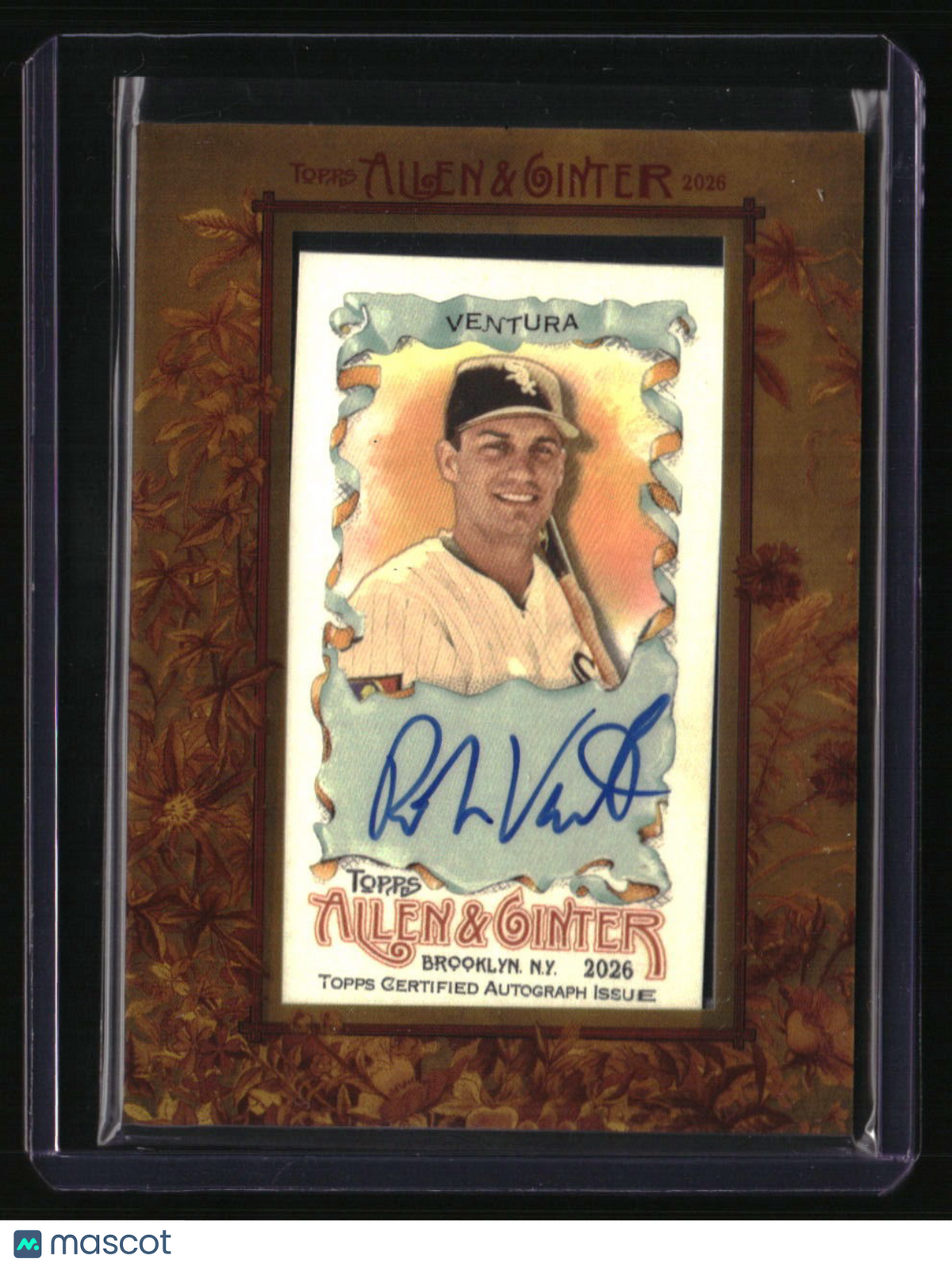 2026 Topps Allen & Ginter Robin Ventura Mini Framed Baseball Autographs