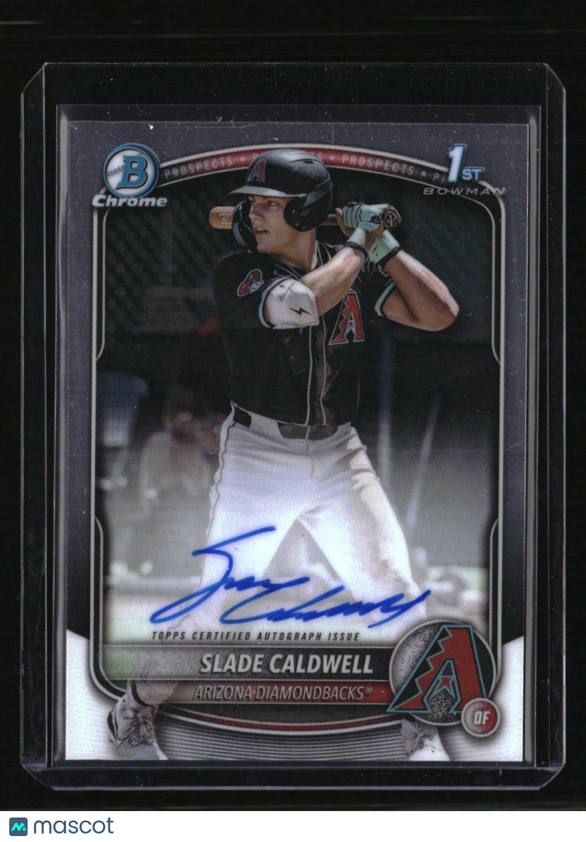2025 Bowman Slade Caldwell Chrome Prospects Autographs