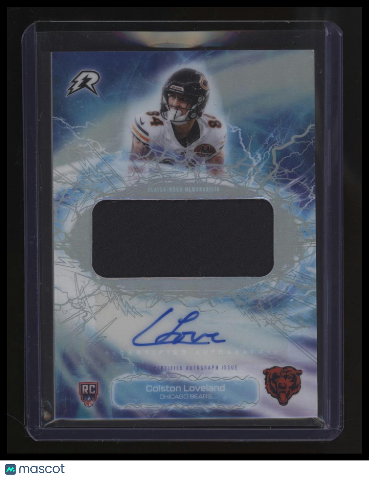2025 Topps Resurgence Colston Loveland Radial Rookie Relic Autographs