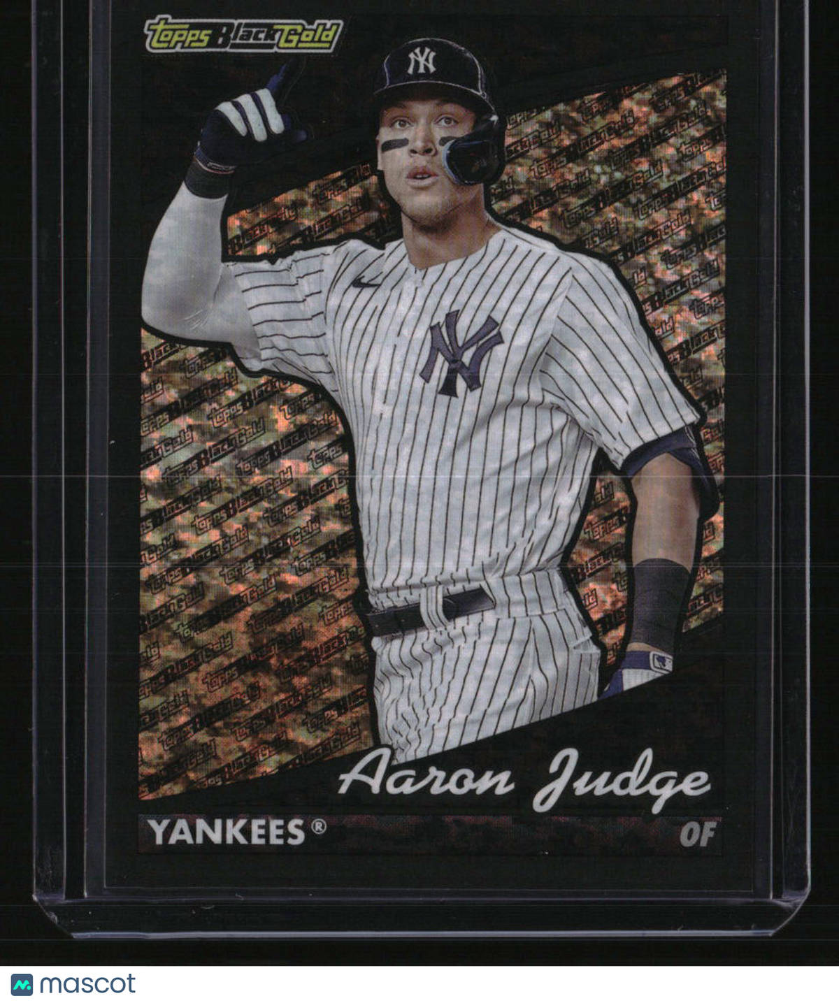 2022 Topps Update Aaron Judge Topps Black Gold Black #/299