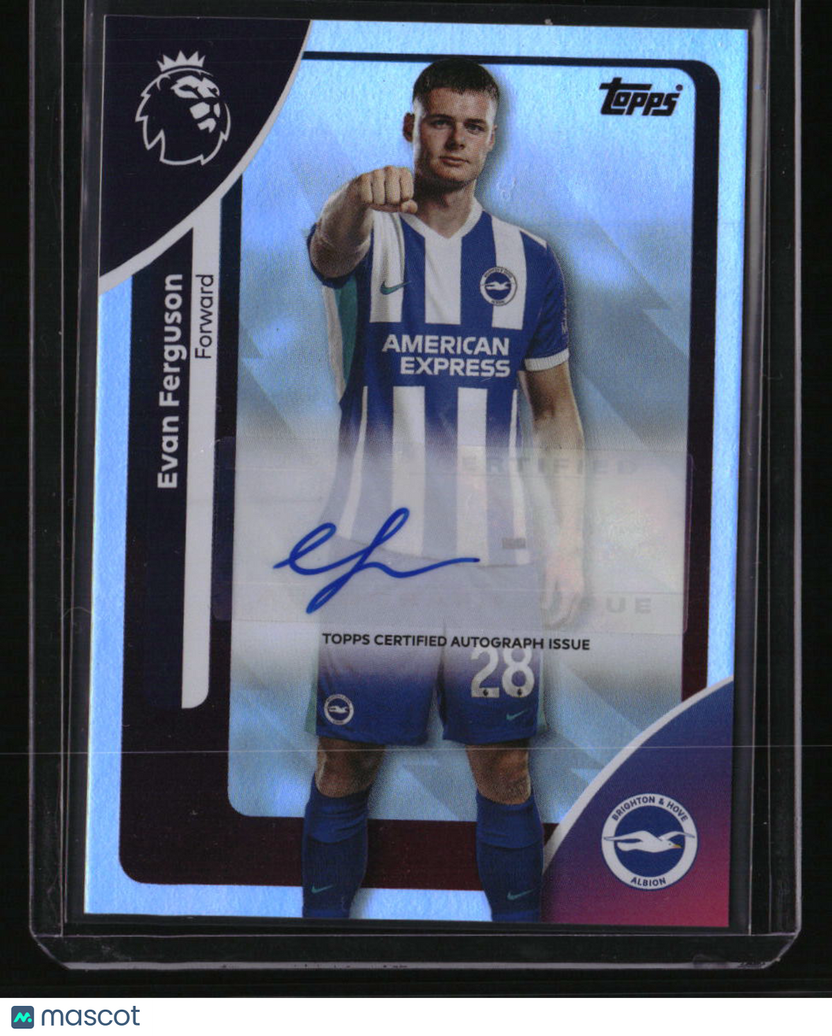 2025-26 Topps Premier League #AC-EFE Evan Ferguson Autographs