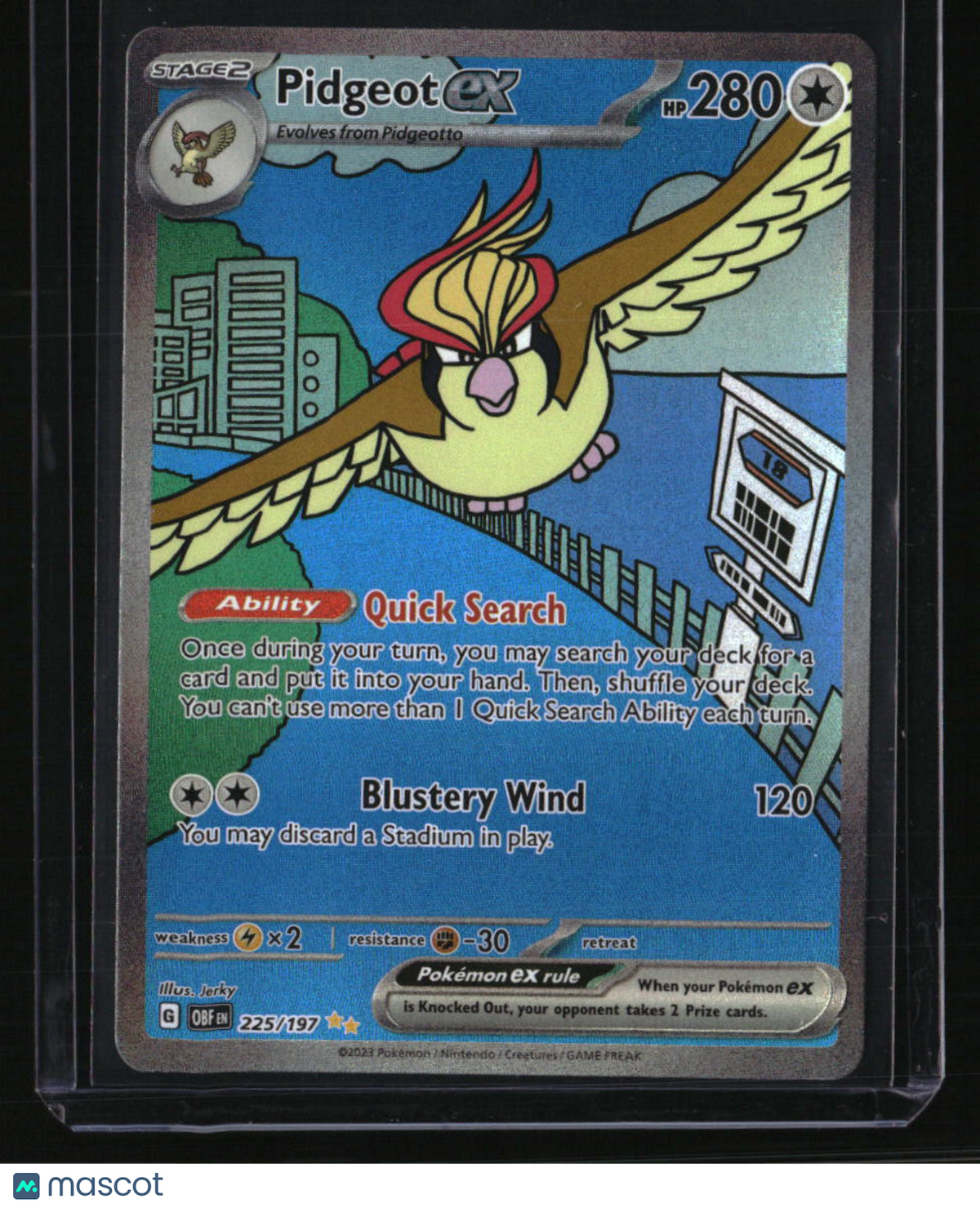 SV03: Obsidian Flames Pidgeot ex