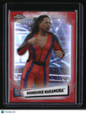 2021 Topps Chrome WWE Shinsuke Nakamura Red Refractors #/5