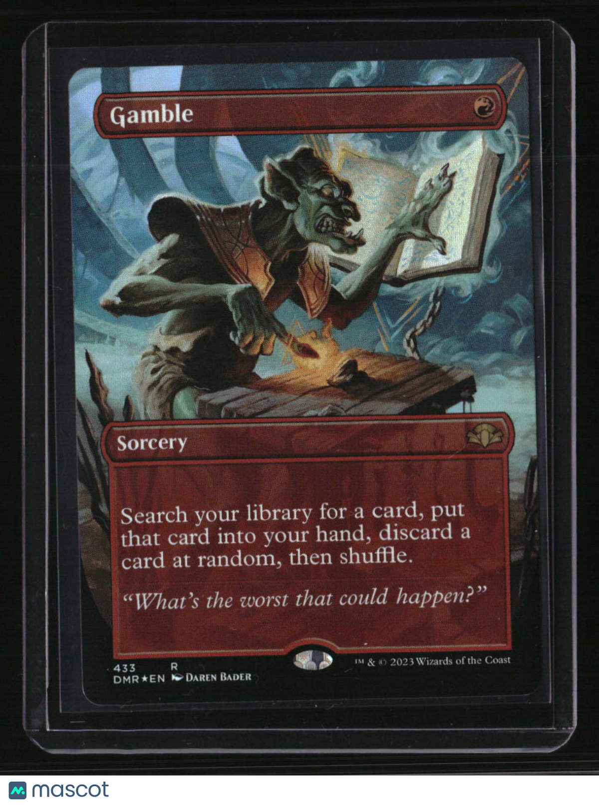 Dominaria Remastered Gamble (Borderless) Foil