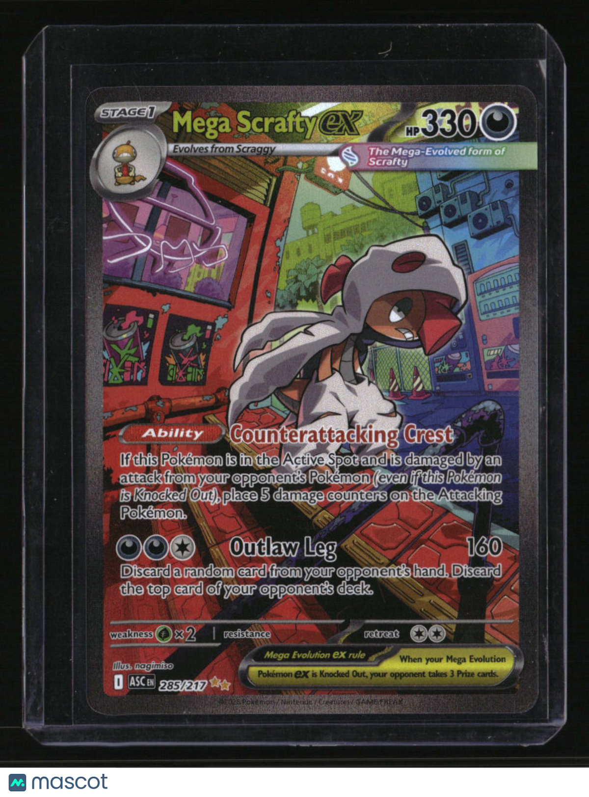 ME: Ascended Heroes Mega Scrafty ex