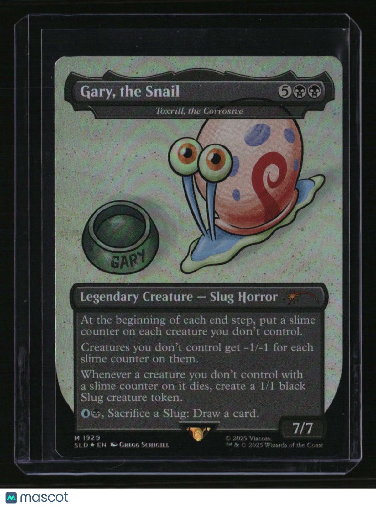 Secret Lair Drop Series Gary, the Snail Foil