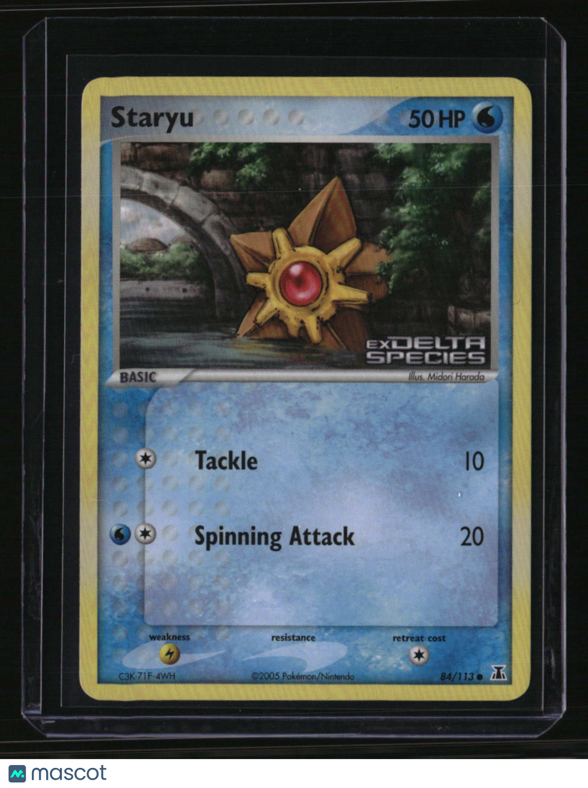 Delta Species Staryu Reverse Holo