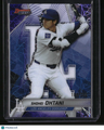 2025 Bowman's Best Shohei Ohtani Purple Lazer Refractors #/250