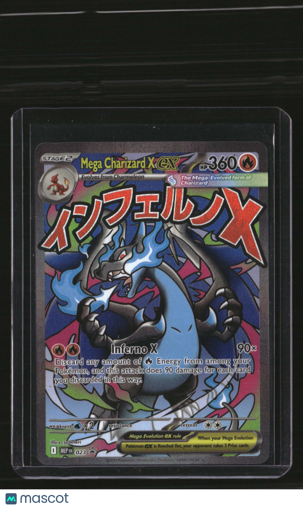 ME: Mega Evolution Promo Mega Charizard X ex