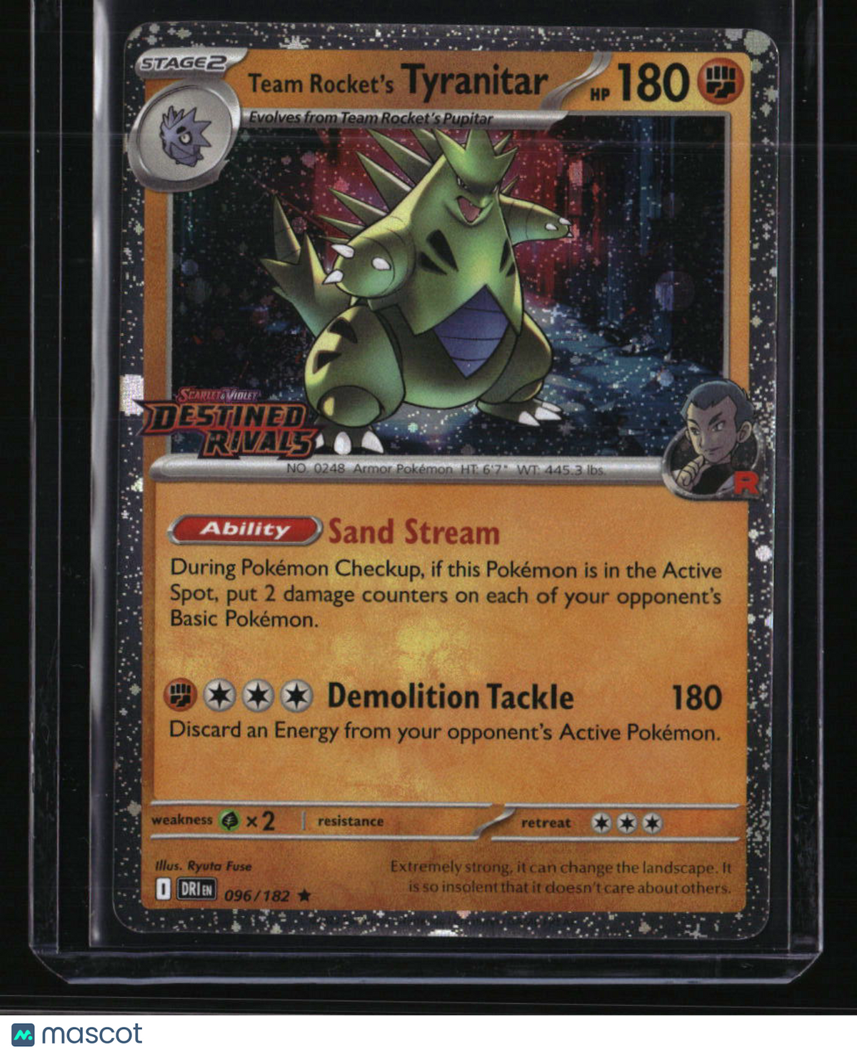 Miscellaneous Cards & Products Team Rocket's Tyranitar (Prerelease)