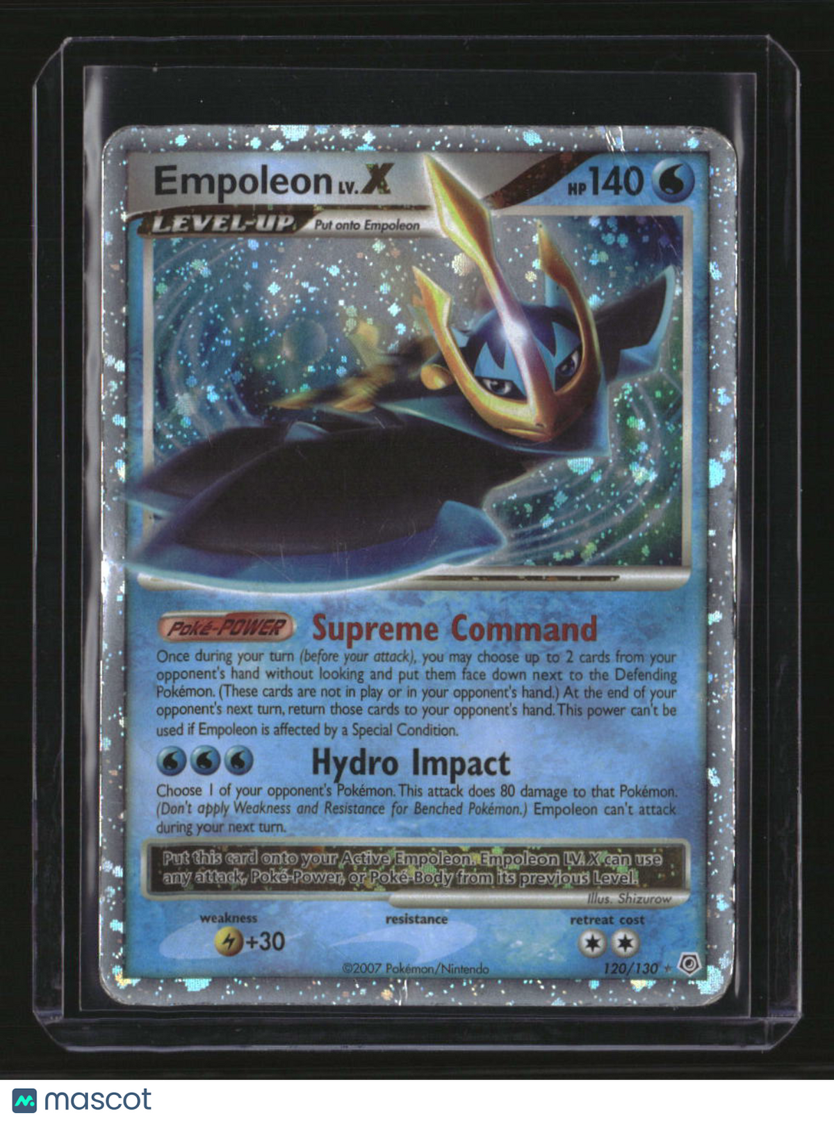 Diamond and Pearl Empoleon LV.X