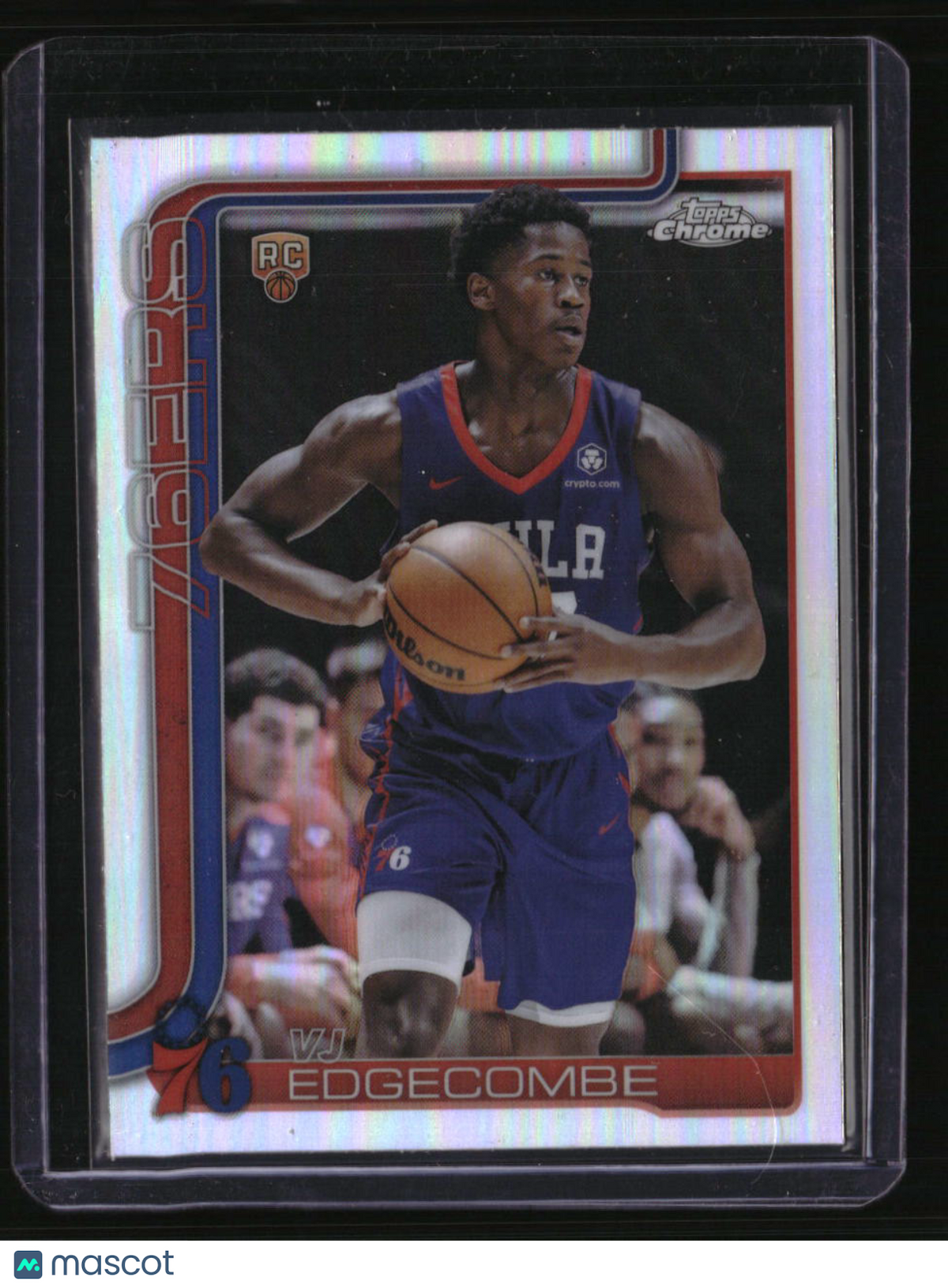 2025-26 Topps Chrome VJ Edgecombe Refractor