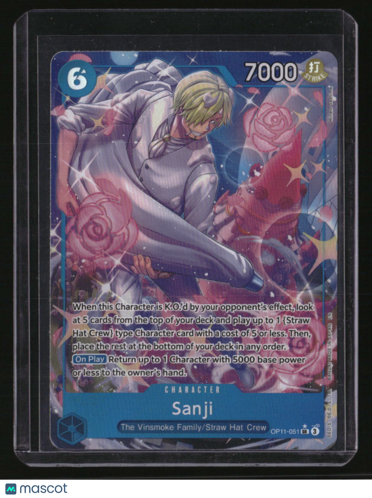 A Fist of Divine Speed Sanji (Alternate Art)