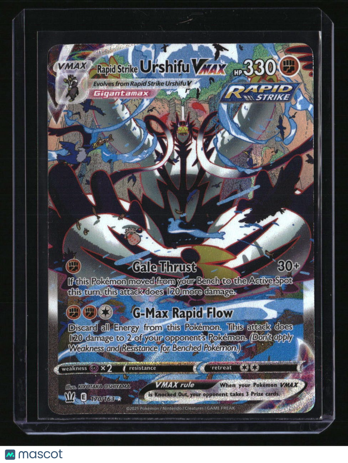 SWSH05: Battle Styles Rapid Strike Urshifu VMAX (Alternate Art Secret)