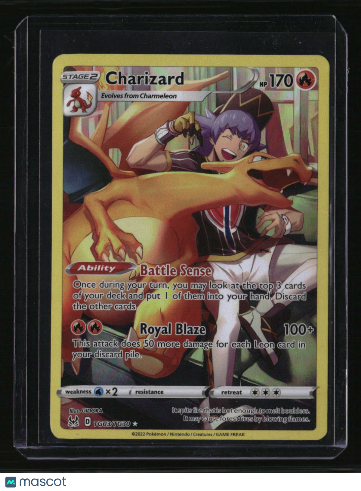 SWSH11: Lost Origin Trainer Gallery Charizard