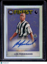 2025-26 Finest Premier League Les Ferdinand Finest Seasons 1995-96 Autographs