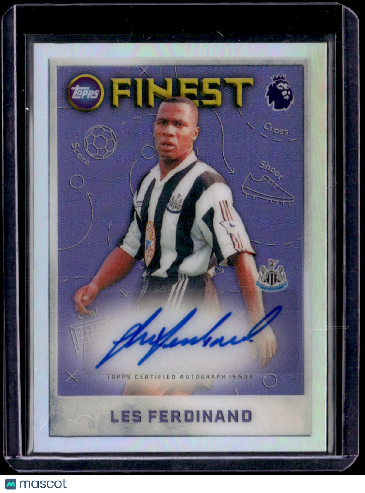 2025-26 Finest Premier League Les Ferdinand Finest Seasons 1995-96 Autographs