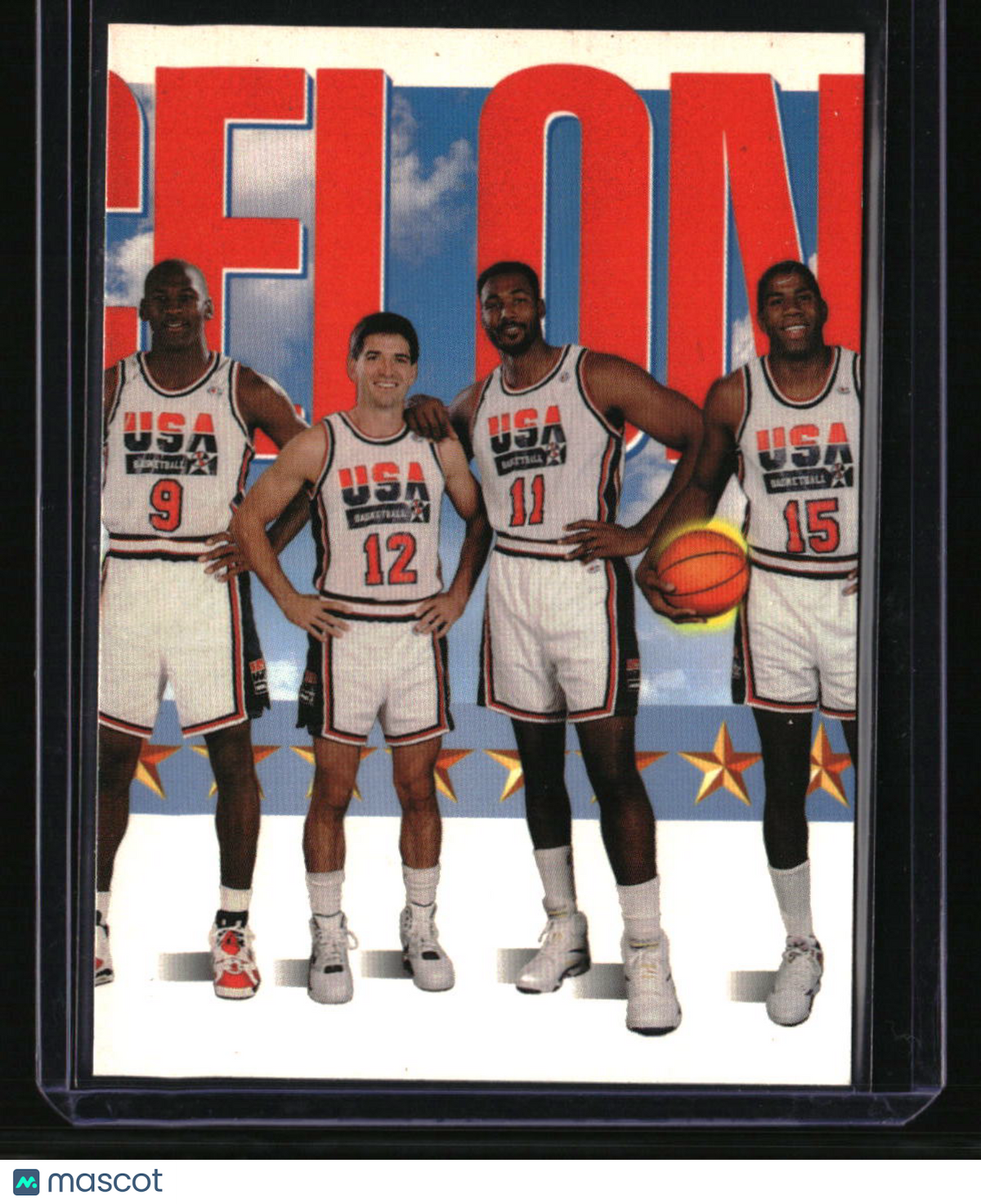 1991-92 SkyBox Michael Jordan / John Stockton / Karl Malone / Magic Johnson