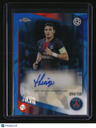 2025-26 Topps Chrome UEFA CC Thiago Silva Legends Auto Blue Lava #/150
