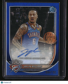 2025-26 Bowman Jaylin Williams Chrome Autographs Blue Refractor #/150