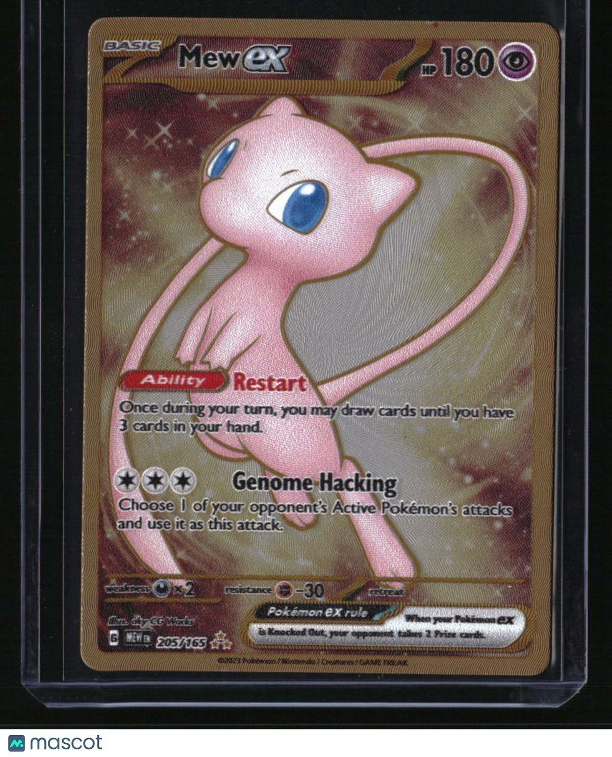 SV: Scarlet & Violet 151 Mew ex - Metal Card