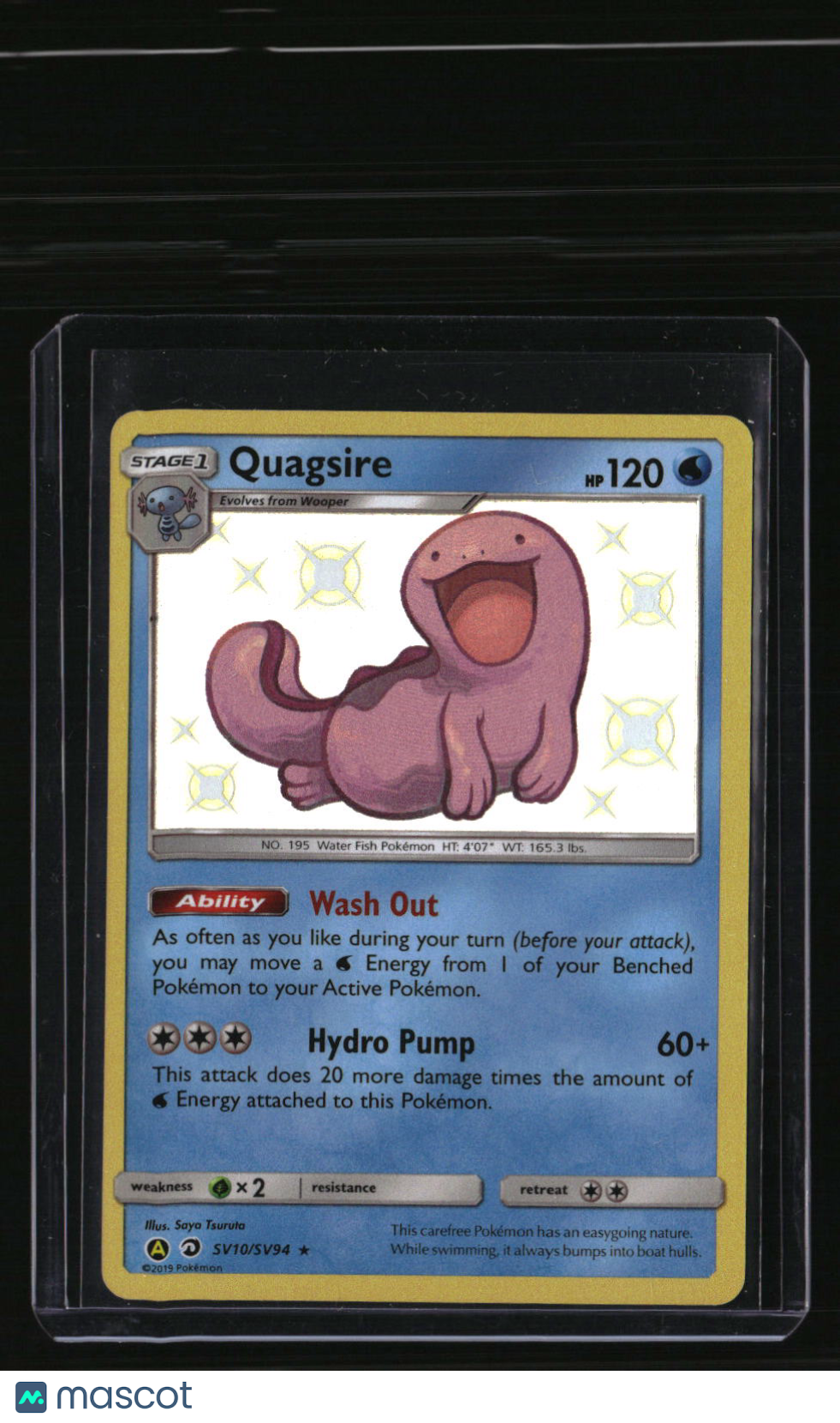 Hidden Fates: Shiny Vault Quagsire