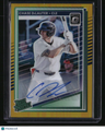 2025 Donruss Chase DeLauter Rated Prospects Optic Signatures Gold #/10