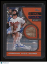 2026 Topps Jordan Westburg Rounding the Bases Relic Autographs Orange #/25