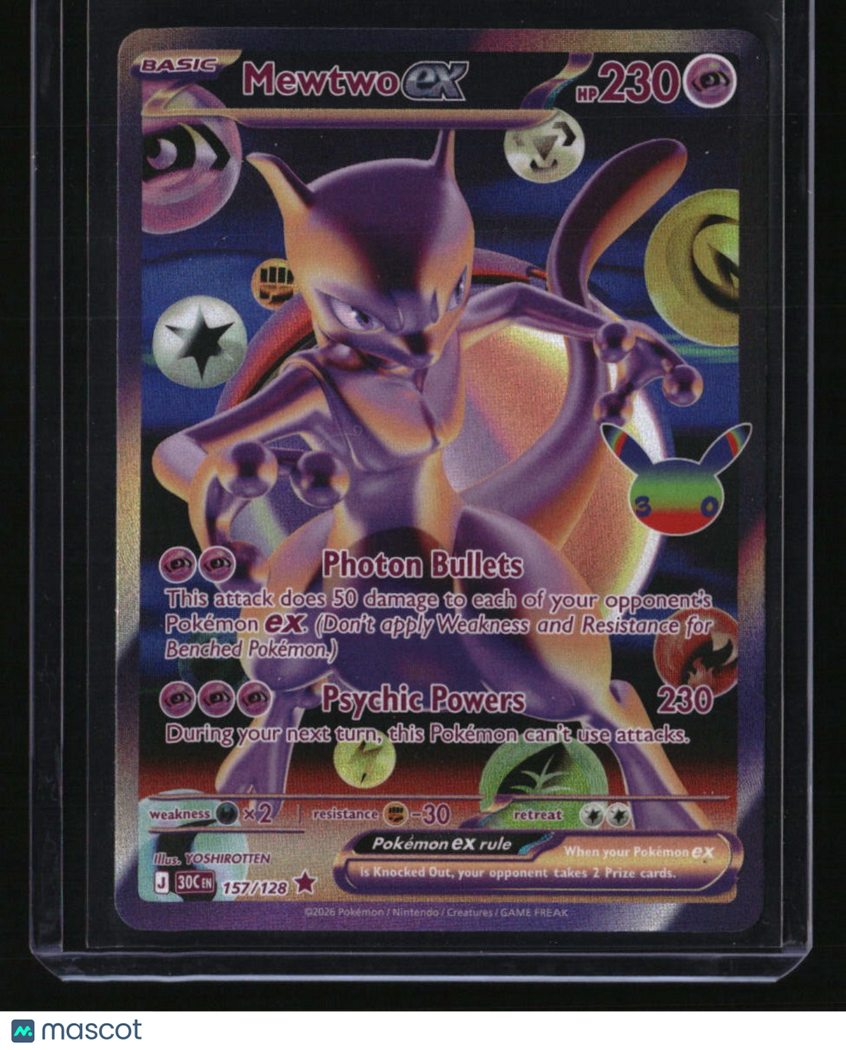 ME: 30th Celebration Mewtwo ex