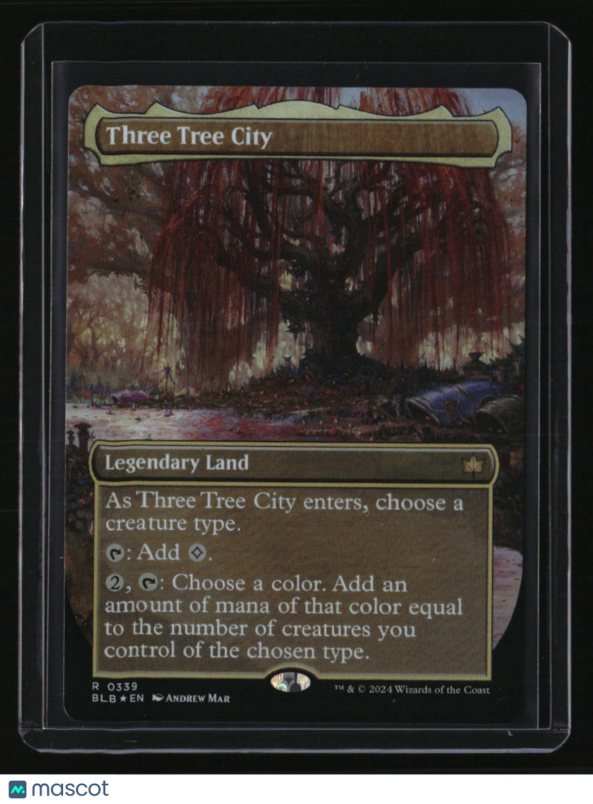 Bloomburrow Three Tree City (Borderless) (0339) Foil