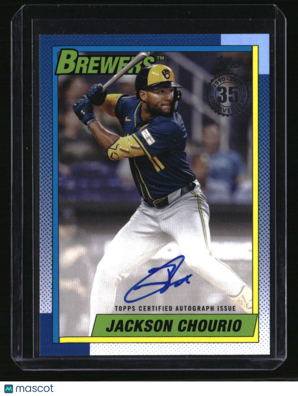 2025 Topps Jackson Chourio 35th Anniversary Autographs (Series Two)
