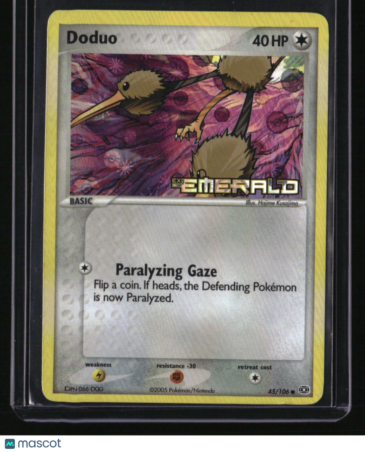 EX Emerald Doduo Reverse Holo