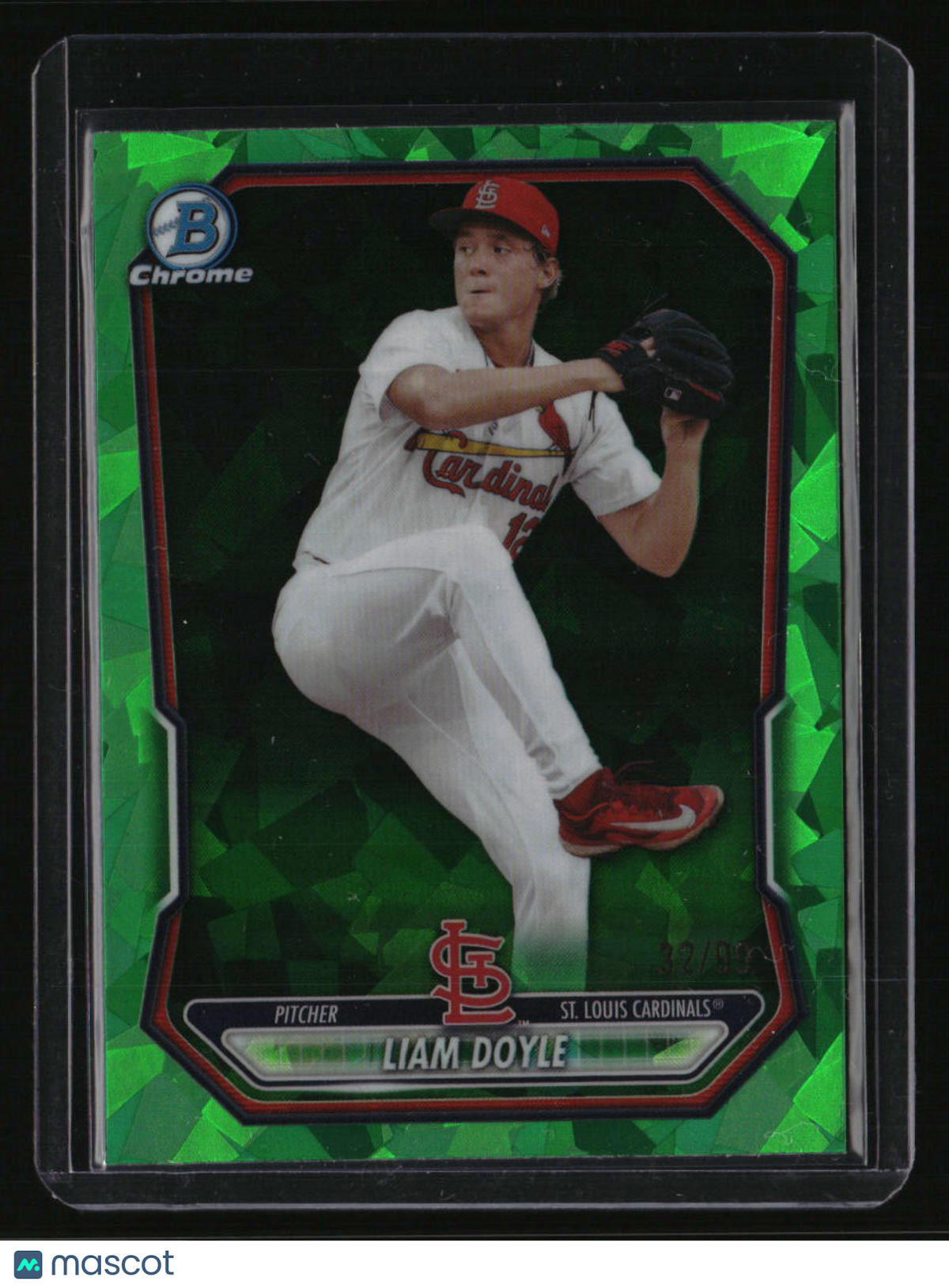 2026 Bowman Sapphire Edition Liam Doyle Green #/99