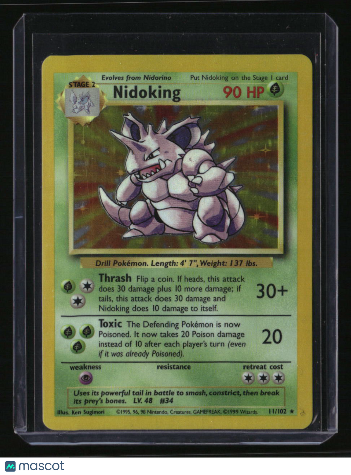 Base Set Nidoking