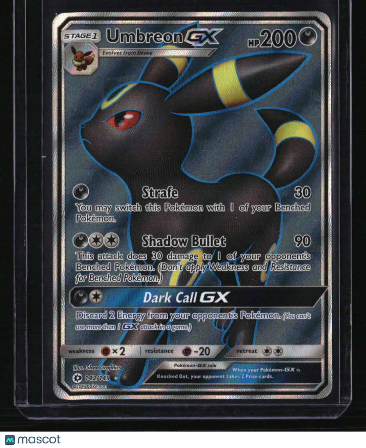 SM Base Set Umbreon GX (Full Art)